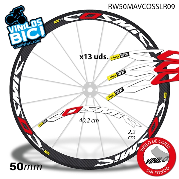 Mavic Cosmic SLR 50mm vinilos