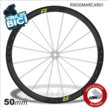 Marchisio Carbon Race vinilos llanta 50mm