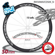 Mavic Cosmic vinilos adhesivos llanta perfil 50mm