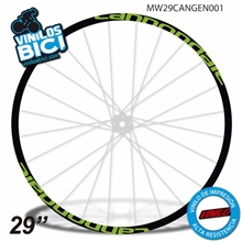 Cannondale vinilos llanta 29"