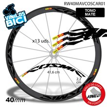 Mavic Cosmic Carbon 40mm vinilos