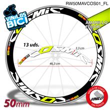 Mavic Cosmic vinilos adhesivos llanta perfil 50mm