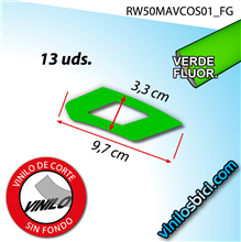Mavic Cosmic vinilos adhesivos llanta perfil 50mm