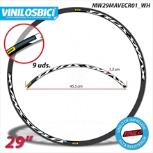 Mavic E-Crossmax 2019, pegatinas vinilo adhesivos llanta 29"