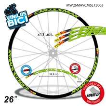 Mavic Crossmax SL 2015 26" Vinilos