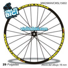 Mavic Crossmax SL 2015 29 Adhesivos