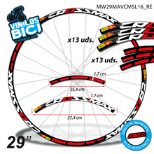 Mavic Crossmax SL Vinilos adhesivos llanta 29"