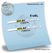 Mavic Crossmax vinilos adhesivos para bujes