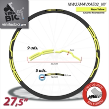 Mavic Crossmax XA Elite, pegatinas vinilo adhesivo