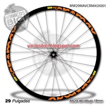 Mavic Crossmax 29 Adhesivos
