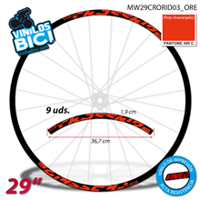 Mavic Crossride 29" Vinilos adhesivos