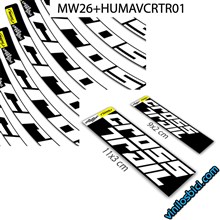 Mavic Crosstrail 12/13 26" Vinilos+ Bujes