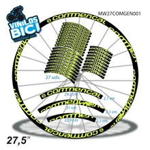 Commencal 27,5" vinilos