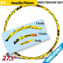 Mavic Deemax Pro 27,5 2018 Pegatinas en vinilo adhesivo horquilla
