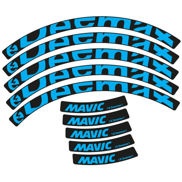 Mavic E-Deemax 2025 Pegatinas en vinilo adhesivo Llanta MTB (4)