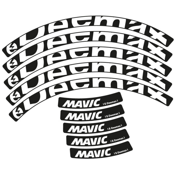 Mavic E-Deemax 2025 Pegatinas en vinilo adhesivo Llanta MTB (6)