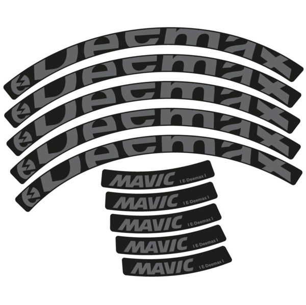 Mavic E-Deemax 2025 Pegatinas en vinilo adhesivo Llanta MTB (7)