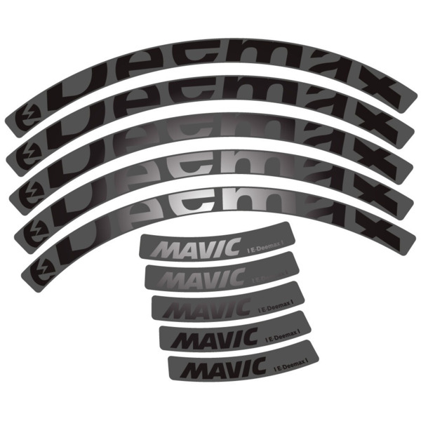 Mavic E-Deemax 2025 Pegatinas en vinilo adhesivo Llanta MTB (12)