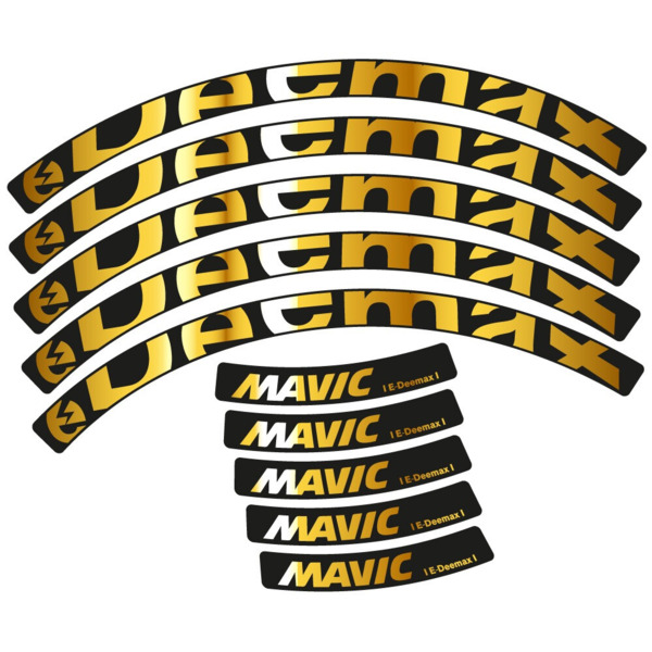 Mavic E-Deemax 2025 Pegatinas en vinilo adhesivo Llanta MTB (14)