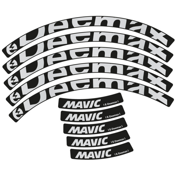 Mavic E-Deemax 2025 Pegatinas en vinilo adhesivo Llanta MTB (15)
