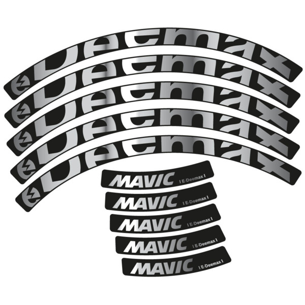 Mavic E-Deemax 2025 Pegatinas en vinilo adhesivo Llanta MTB (16)