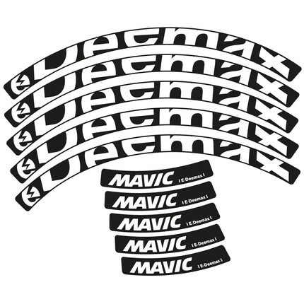 Pegatinas para Llanta MTB Mavic E-Deemax 2025 en vinilo adhesivo stickers graphics calcas adesivi autocollants