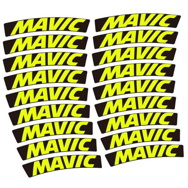 Mavic Pegatinas en vinilo adhesivo Llanta MTB (2)