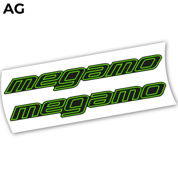 Megamo, pegatinas en vinilo adhesivo, recomendado para cuadro Megamo Trak 08 2021 (1)