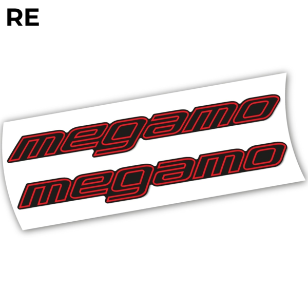 Megamo, pegatinas en vinilo adhesivo, recomendado para cuadro Megamo Trak 08 2021 (5)