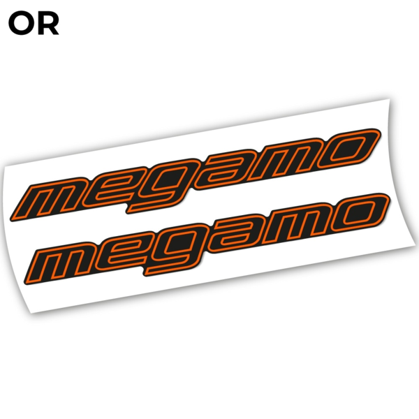 Megamo, pegatinas en vinilo adhesivo, recomendado para cuadro Megamo Trak 08 2021 (6)