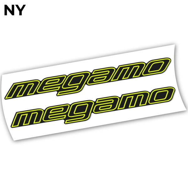 Megamo, pegatinas en vinilo adhesivo, recomendado para cuadro Megamo Trak 08 2021 (7)