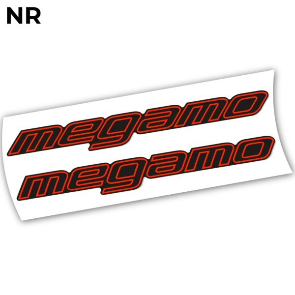Megamo, pegatinas en vinilo adhesivo, recomendado para cuadro Megamo Trak 08 2021 (8)