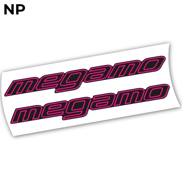 Megamo, pegatinas en vinilo adhesivo, recomendado para cuadro Megamo Trak 08 2021 (9)