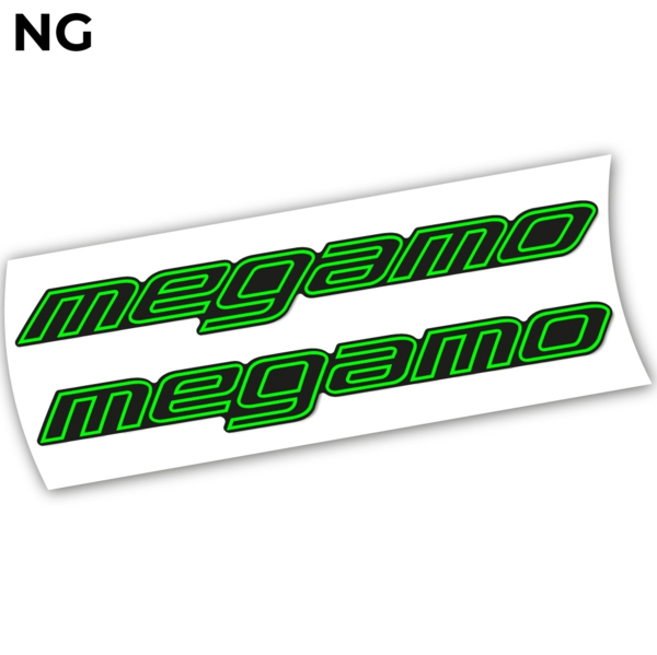Megamo, pegatinas en vinilo adhesivo, recomendado para cuadro Megamo Trak 08 2021 (10)