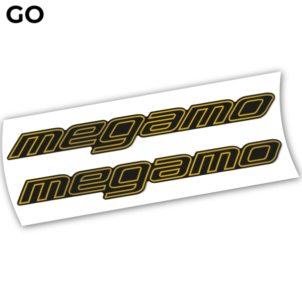 Megamo, pegatinas en vinilo adhesivo, recomendado para cuadro Megamo Trak 08 2021 (15)