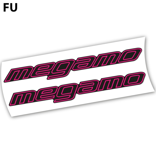 Megamo, pegatinas en vinilo adhesivo, recomendado para cuadro Megamo Trak 08 2021 (16)