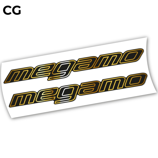 Megamo, pegatinas en vinilo adhesivo, recomendado para cuadro Megamo Trak 08 2021 (18)