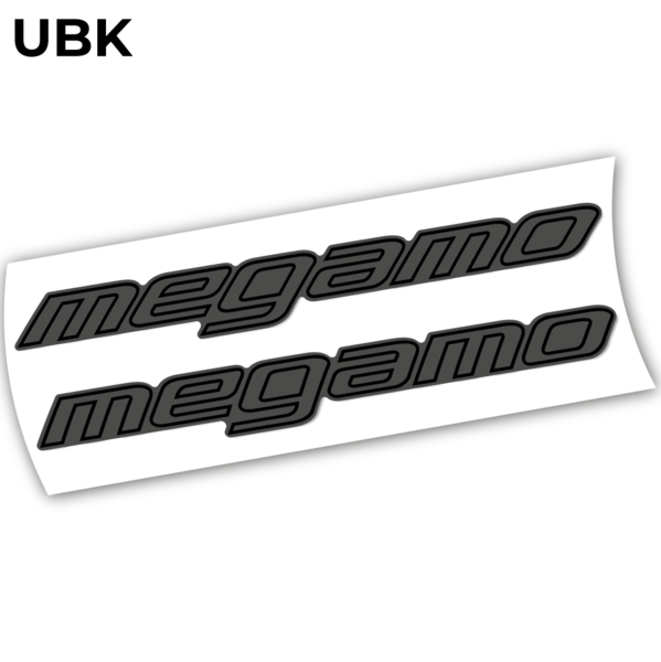 Megamo, pegatinas en vinilo adhesivo, recomendado para cuadro Megamo Trak 08 2021 (20)