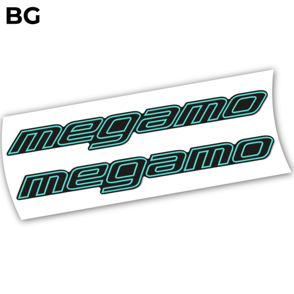 Megamo, pegatinas en vinilo adhesivo, recomendado para cuadro Megamo Trak 08 2021 (21)