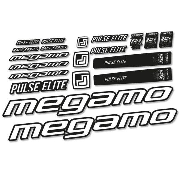 Megamo Pulse Elite 2022 Pegatinas en vinilo adhesivo Cuadro (5)