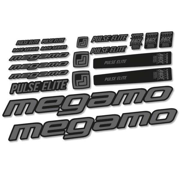 Megamo Pulse Elite 2022 Pegatinas en vinilo adhesivo Cuadro (6)