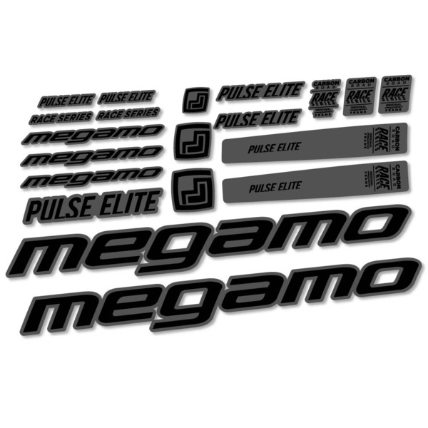 Megamo Pulse Elite 2022 Pegatinas en vinilo adhesivo Cuadro (11)