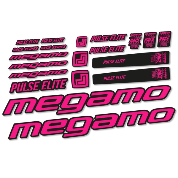 Megamo Pulse Elite 2022 Pegatinas en vinilo adhesivo Cuadro (20)
