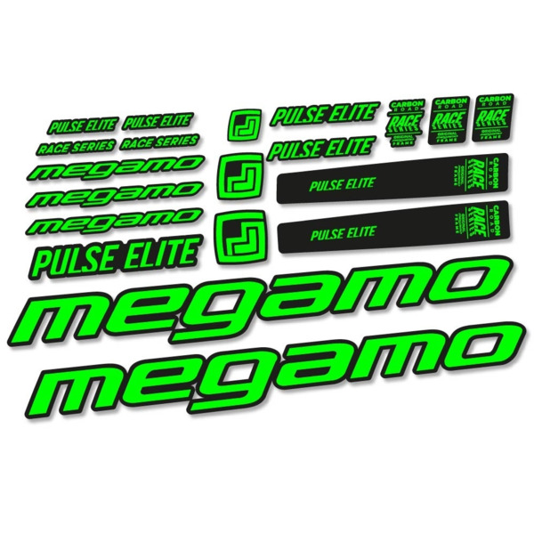 Megamo Pulse Elite 2022 Pegatinas en vinilo adhesivo Cuadro (22)