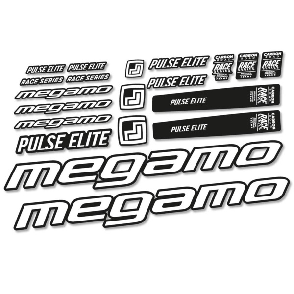 Megamo Pulse Elite 2022 Pegatinas en vinilo adhesivo Cuadro (24)