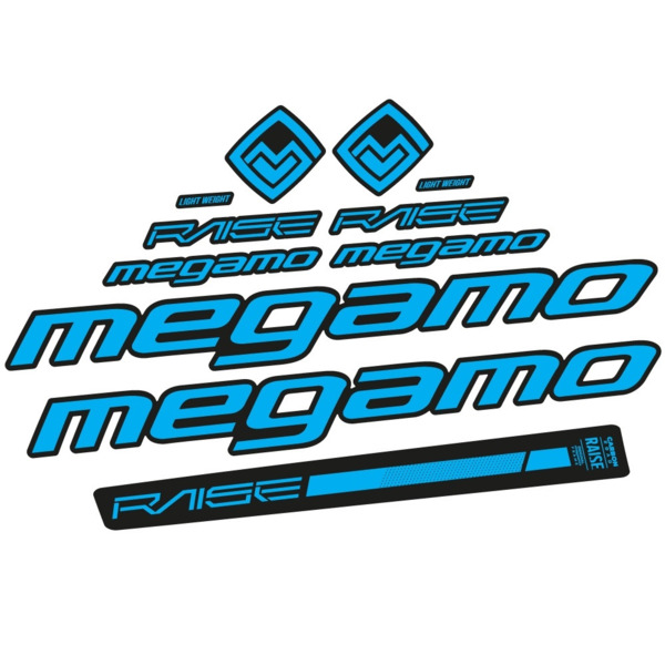 Megamo Raise 10 2020 Pegatinas en vinilo adhesivo Cuadro (4)