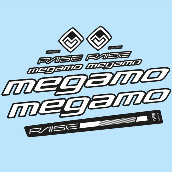 Megamo Raise 10 2020 Pegatinas en vinilo adhesivo Cuadro (6)