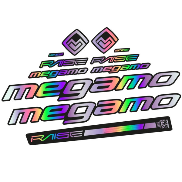 Megamo Raise 10 2020 Pegatinas en vinilo adhesivo Cuadro (8)