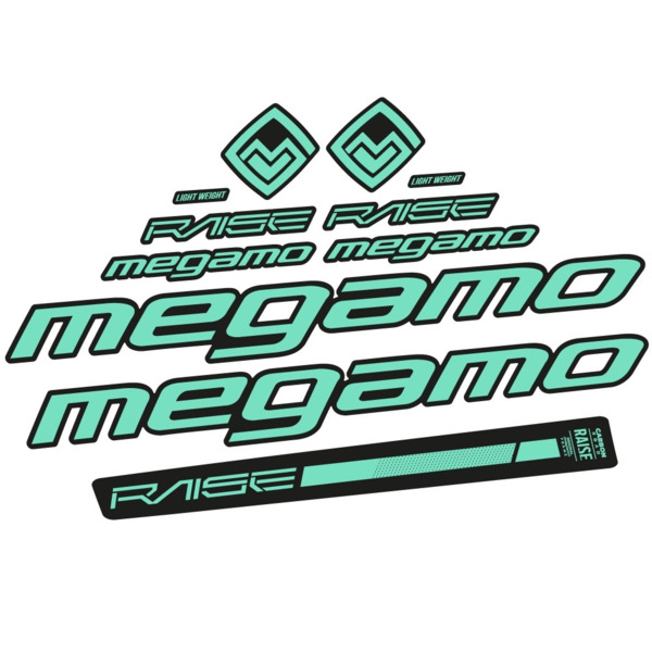 Megamo Raise 10 2020 Pegatinas en vinilo adhesivo Cuadro (9)