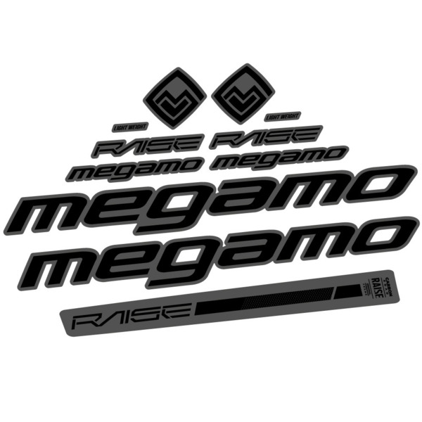 Megamo Raise 10 2020 Pegatinas en vinilo adhesivo Cuadro (12)